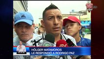 Hólger Matamoros le respondió a Rodrigo Paz