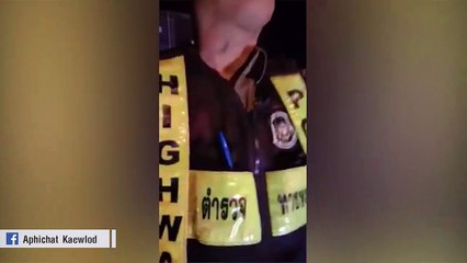 สิบล้อถูกตร. เรียก ลั่นผิดก็เอาใบสั่งมา