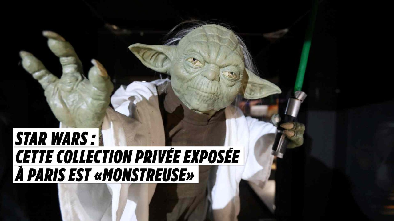 Star Wars : cette collection privée exposée à Paris est «monstrueuse»