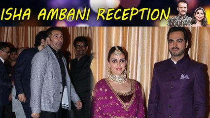 Download Video: Isha Ambani Reception: Esha Deol arrives with Husband & Sunny Deol; Watch Video |Boldsky