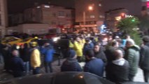 Tribünden düşen Fenerbahçeli genç için taraftarlar hastaneye akın etti