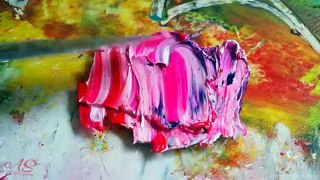 MOST SATISFYING Paint Mixing #20 | ASMR Mixing Colours