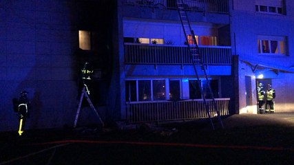 Incendie dans un immeuble de 15 étages dans le quartier du Blosne