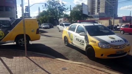 Polícia Militar é acionada na Avenida Toledo