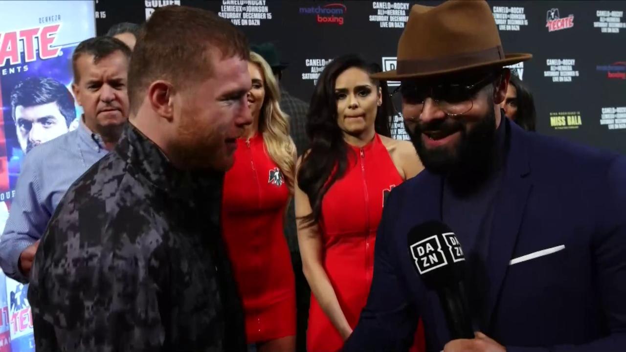 CANELO ALVAREZ INTERVIEW