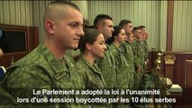 Le Kosovo se dote d'une armée pour affirmer sa souveraineté