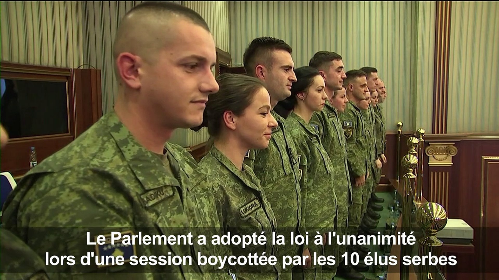 Le Kosovo se dote d'une armée pour affirmer sa souveraineté