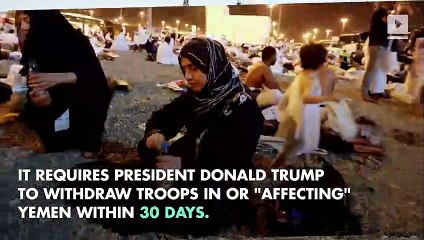 Senate Votes to End Saudi Support for Their War in Yemen