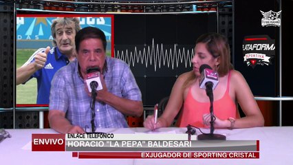 Horacio ‘La Pepa’ Baldessari habló sobre la final del Torneo Descentralizado entre Sporting Cristal y Alianza Lima