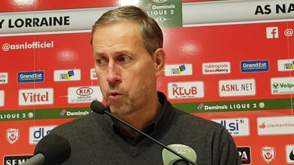 Alain Perrin après ASNL-Troyes (1-1) : "On ne se satisfait pas de ce point-là"