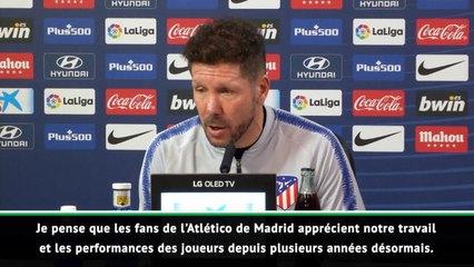 16e j. - Simeone : "L'attente est plus forte"