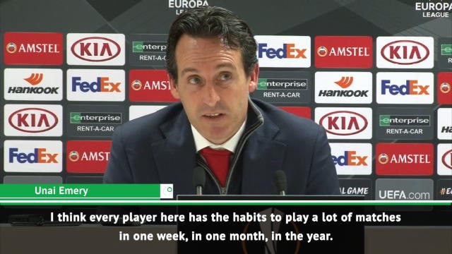 Arsenal have to rest players to focus on other matches - Emery