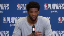 Joel Embiid Postgame conference   Sixers vs Heat Game 3   April 19, 2018   NBA Playoffs
