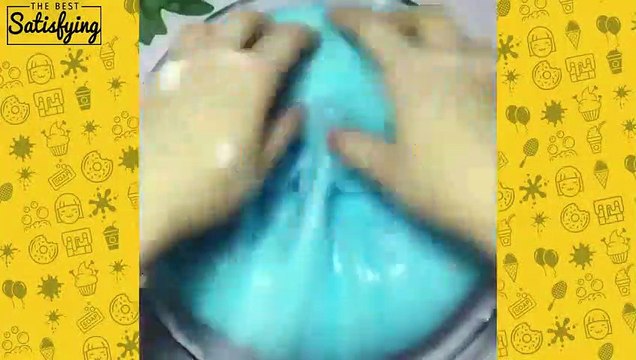Most Satisfying Crunchy Slime 2018   23