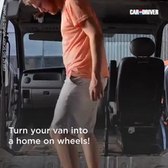 Turn Your Van into a Home on Wheels!