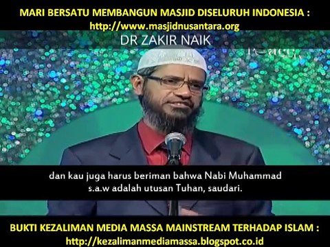 [201] MUALLAF CANTIK INI MASUK ISLAM SETELAH BERTANYA : KEDATANGAN YESUS KEDUA. - DR. ZAKIR NAIK