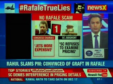SC gives verdict on Rafale deal; all petitions dismissed