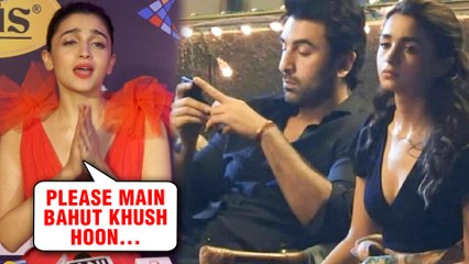 Alia Bhatt REACTS To Her SAD Photo With Ranbir Kapoor On Brahmastra Set