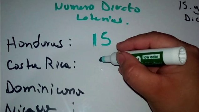 Números para HOY 15 de DICIEMBRE del 2018 Muchas Loterías