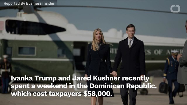 Ivanka Trump And Jared Kushner Vacation Cost Taxpayers Nearly $60k