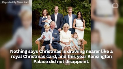 Channel24.co.za | The royal family share their 2018 Christmas cards: George, Charlotte, and little Louis steal the show