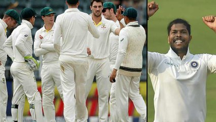 India vs Australia 2nd Test : Australia All Out For 326 In First Innings | Oneindia Telugu