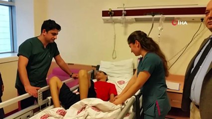 Çocuğun karnından 2 kilo yabancı cisim çıkarıldı