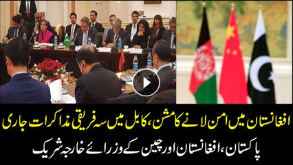 Trilateral summit between Afghanistan, Pakistan, and China kicks off