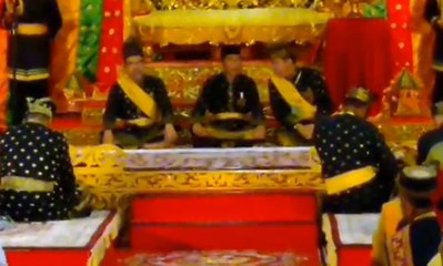 Presiden Joko Widodo Terima Gelar Datuk Seri Setia Amanah Negara