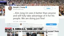 U.S. in no hurry in negotiations with N. Korea: Trump