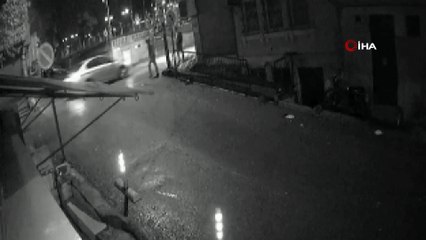 Motosiklet hırsızları kamerada