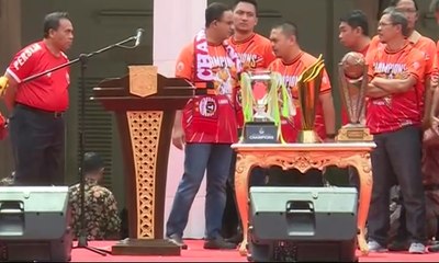 Gubernur DKI Sambut Pawai Kemenangan Persija Jakarta