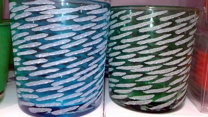 Glass Candle Holders