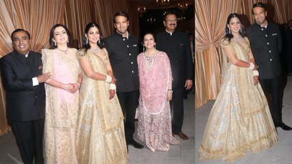 Isha Ambani के Reception के Golden lehenga से लेकर Mehandi तक की खास बातें |  Boldsky