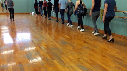 Stage claquettes à la barre (8/12/2018)