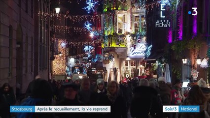 Strasbourg : après le recueillement, la vie reprend