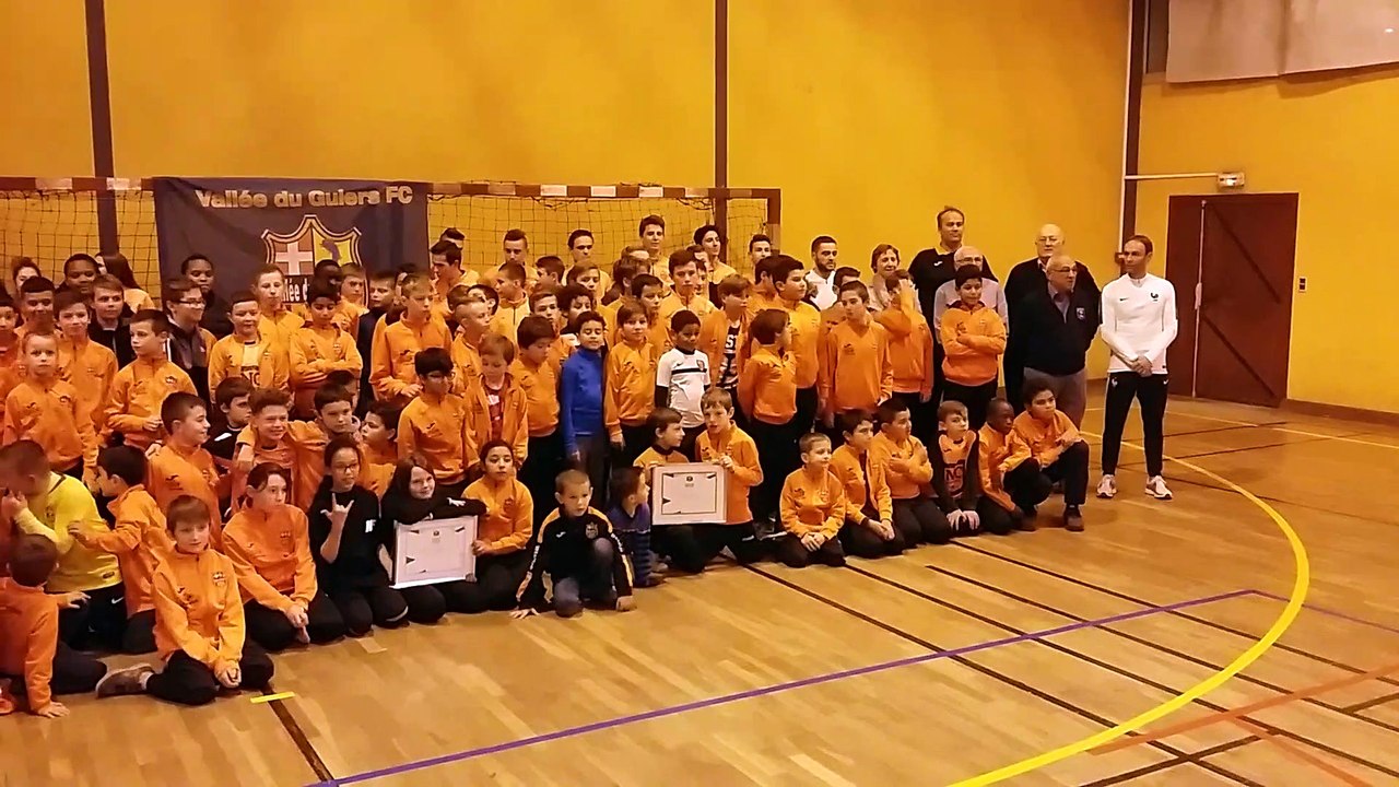 Mobilisation des jeunes lors de la remise du label élite