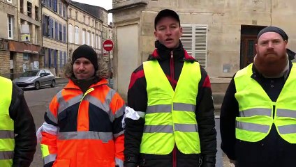 Romain Schweitzer explique les doléances des manifestants de Bar le Duc