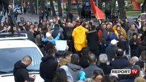 Report TV - Protestës së studentëve i bashkohen disa prej banorëve të Unazës së Re