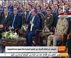 السيسى: 2 مليون وحدة سكنية فى 7 سنوات.. مين يقدر يعمل كده؟