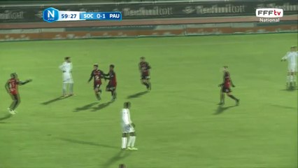 Egalisation de Cholet !!! ROCHETEAU se retrouve seul devant GUENDOUZ et ajuste sa frappe, 1 but partout.