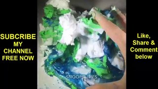 Relaxing Slime ASMR - Clay Slime Mixing #01