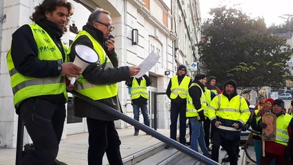 Allocution des Gilets jaunes après leur entrevue avec Olivier Dussopt