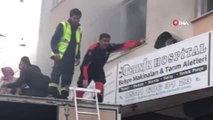 Arnavutköy'de Yangın Paniği...çok Sayıda Kişi Mahsur Kaldı