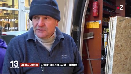 Saint-Etienne et ses commerçants sous tension, avant l'"acte 5" des "gilets jaunes"
