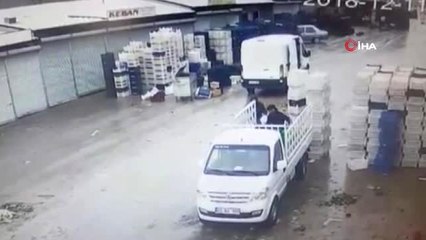 Feci Kazadan Saniyelerle Kurtuluş Kamerada