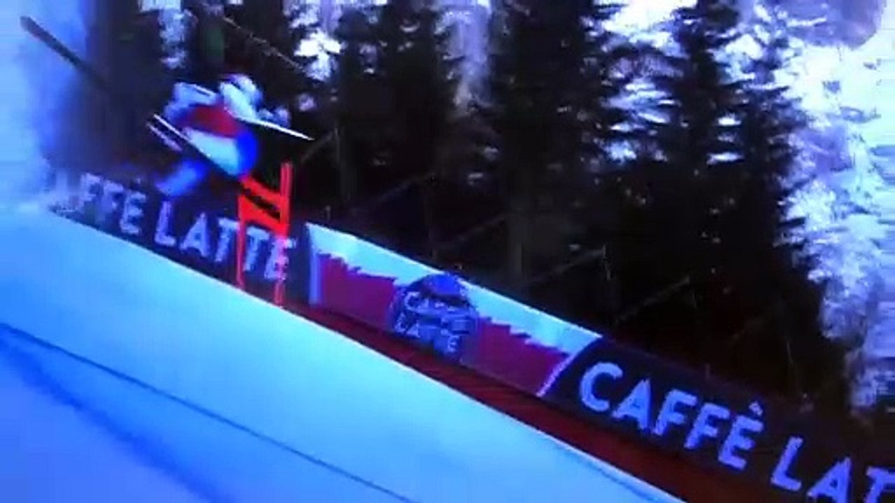 teriblle ski crash