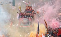 Juarai Liga 1, Pawai Kemenangan Persija Jakarta Berlangsung Meriah