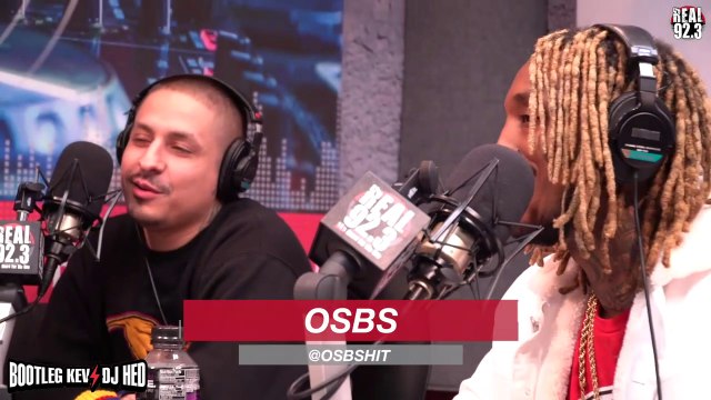 OSBS ZeZe Freestyle @ REAL 92.3 Bootleg Kev & DJ Hed with Bootleg Kev & DJ Hed, 12-13-2018