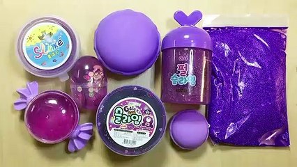 MIXING RANDOM THINGS INTO GLOSSY SLIME!!! RELAXING SATISFYING SLIME!! LOOPY SLIME